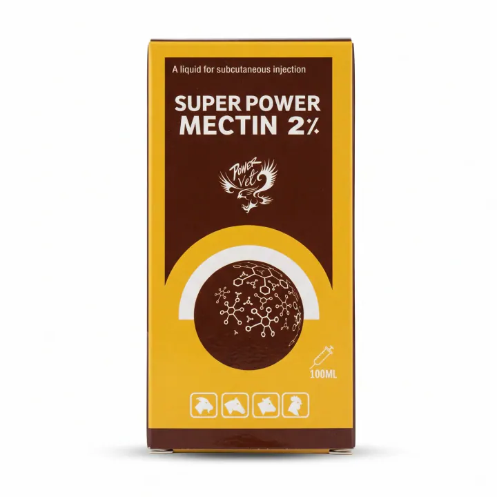 Super Powermectin 2% — Injection, Glass bottle 100 ml