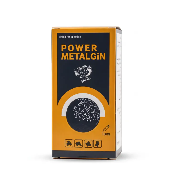 Power Metalgin — Injection, Glass bottle 100 ml