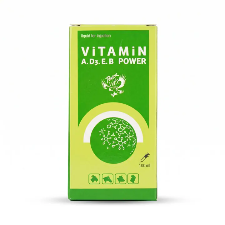 Vitamin A.D3.E.B Complex Power — Injection, Glass bottle 100 ml